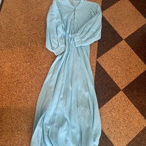 Light weight blue dress